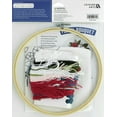 thumbnail image 2 of Leisure Arts Embroidery Kit 6" Floral Bouquet- Embroidery Kit For Beginners - For Adults - Cross Stitch Kits Cross Stitch Kits Beginners Patterns, 2 of 3