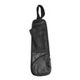 thumbnail image 3 of Justharion Organizer PU Leather Storage Bag With Trash Can Foldable Dining Table Storage Bag Car Accessories black 1Set, 3 of 6