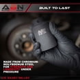 thumbnail image 4 of ABN Axle Nut Socket 35mm 1/2" Inch Drive Universal for 6pt Axle Nut on Vehicles, 4 of 7