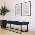 thumbnail image 3 of Cole Bench Black, 3 of 5