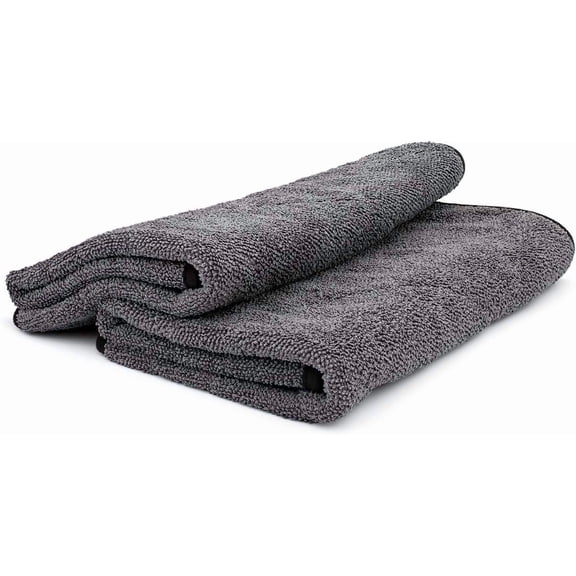 The Rag Company - Double Twistress - 70/30 Blend, 850gsm, Grey, 20in x 24in, 2-Pack