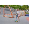 thumbnail image 3 of Gotrax GS2 2-in-1 Foldable Kick Scooter for Kids Ages 2-6, with Removable Seat, Adjustable Handlebar Heights, Light-Up Wheels, Wide Deck, 100 lbs Max Load – Perfect Gift for Boys and Girls,Blue, 3 of 5