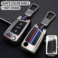 thumbnail image 3 of Car Key Fob Cover Case Protector Zinc Alloy Remote Car Key Fob Shell Case Cover Holder For VW Jetta Golf 7 Polo, 3 of 9