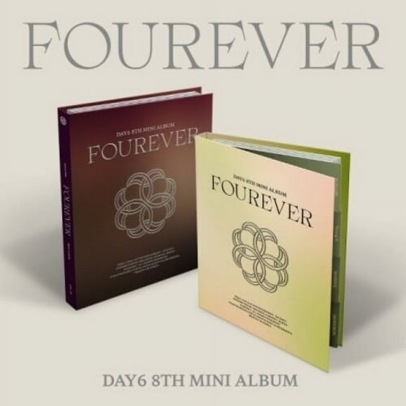 DAY6 - Fourever - Random Cover - incl. Photobook, Photo Sticker, Unit Photocard, Index Sticker, Original Ticket, Photocard Mini-Poster - Music