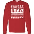 thumbnail image 3 of Inktastic On Fridays We Wear R.e.d. Remember Everyone Deployed Long Sleeve T-Shirt, 3 of 5