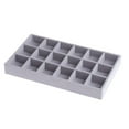 thumbnail image 2 of MesaSe Earring Ring Jewelry Display Storage Box Case Organizer Flannel Tray Holder Gift, 2 of 7