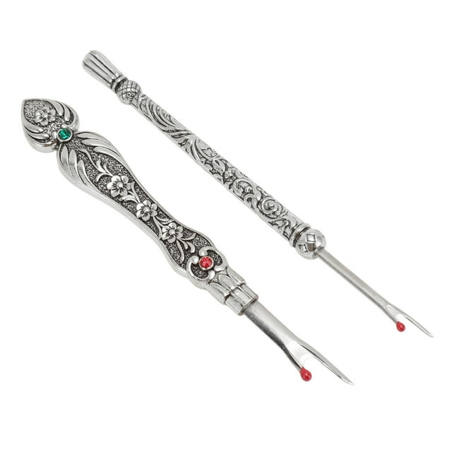 2pcs Retro Seam Remover, Exquisite DIY Hand Stitch Remover, Quickly Remove Thread With Sewing Position Tape For Needlework