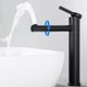 thumbnail image 1 of Grifo mezclador de baño de alta gama para máxima versatilidad Grifo de lavabo giratorio 360° de acero inoxidable, 1 of 5
