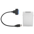thumbnail image 1 of Adaptateur de Disque Dur, 5Gbps 4 To Interface Haute Vitesse Boîte de Protection SSD pour HDD 7-12.5mm Blanc, Gris, Bleu, Rouge, Vert, 1 of 7