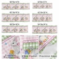 thumbnail image 2 of Valance Curtains for Kitchen Windows Easter Eggs Bunny Flower Butterfly Rod Pocket Valance Pink Green Buffalo Plaids Short Window Curtain Topper for Bedroom Living Room Bathroom 54x18in,1&nbsp;Panel, 2 of 9