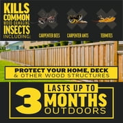 Amdro Quick Kill Carpenter Bee، Ant & Termite Killer Trigger Sprayer، 1 Gallon Liquid