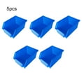 thumbnail image 3 of yingyy 5X Tool Box Storage Bin Stacking Case Wall-mounted Large Capacity No Burrs Workshop Supplies Smooth Space Saving Type 3 1Set, 3 of 6