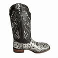 thumbnail image 2 of GadwallAR Men's Alex Exotic Western Cowboy Boots-Squre Toe Pull On Leather Neck Grey 12 Medium, 2 of 6
