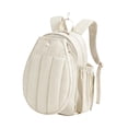 thumbnail image 3 of DYNWAVECA Tennis Racket Bag Container Carrying Bag Player Zipper Pickleball Paddle Bag White, 3 of 9
