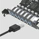 thumbnail image 4 of Tarjeta expansión PCIe USB 3.0 7 puertos Extensor PCI-E 5 Gbps (chip VIA y NEC), 4 of 8