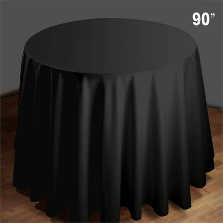 Balsacircle 90 Premium High Quality Round Polyester Tablecloth
