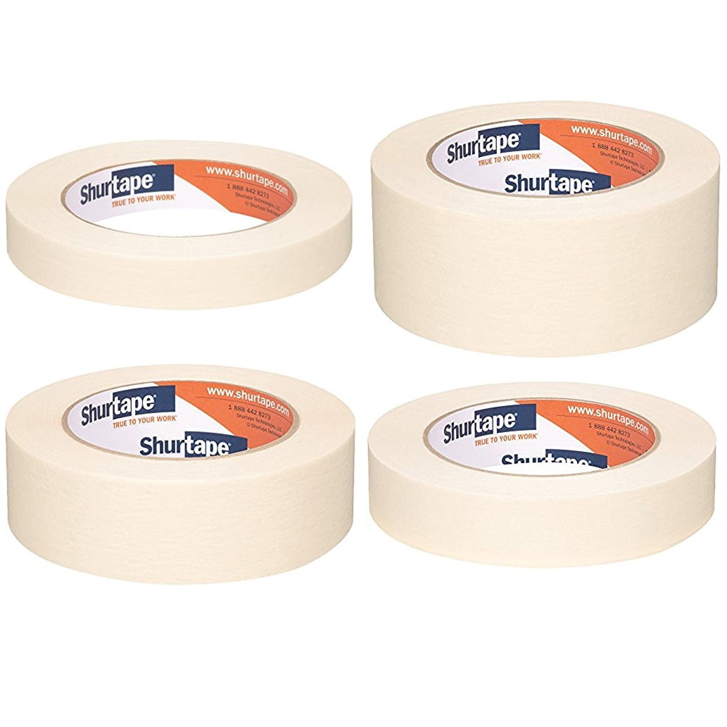Shurtape CP105 General Purpose Masking Tape, 60 Yards/Roll, Case of 24｜梱包、 テープ