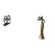 thumbnail image 1 of Servilletero de hierro, porta billetes multiusos, bonita , decoración del hogar, elegante organizador, dispensador de pañuelos, escultura, 1 of 8