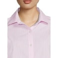 thumbnail image 2 of Blu White Blu Women's June Striped Button-Down Shirt, 2 of 5