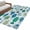 White, variant on Deep Green Fishes Round Rug 7ft Washable Circle Rugs Non Slip Cartoon Coastal Ocean Fish Striped Large Area Rug Indoor Floor Carpet for Bedroom Kitchen Living Room Home Office Dining Room Nursery