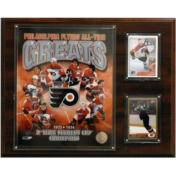 C & I Collectables 1215FLYERSGR NHL Philadelphia Flyers Plaque Photographique de Qualité