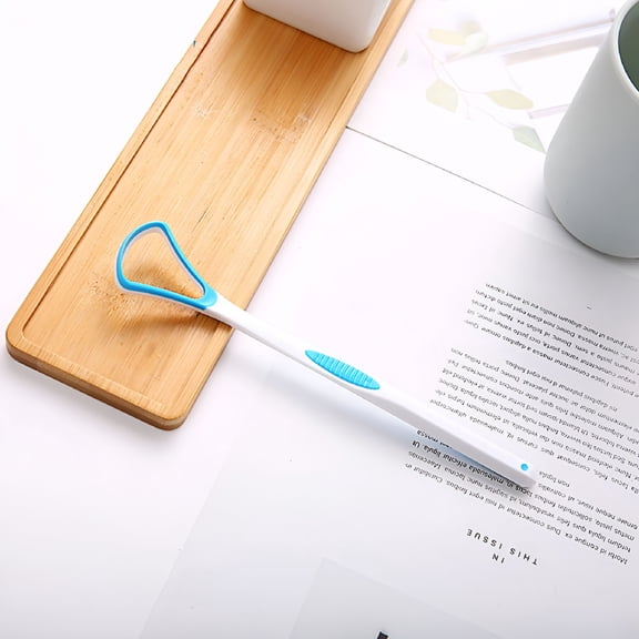 ACDANC 6pcs Tongue Cleaner Scraper for Oral Care for Adults (Mixed Color)