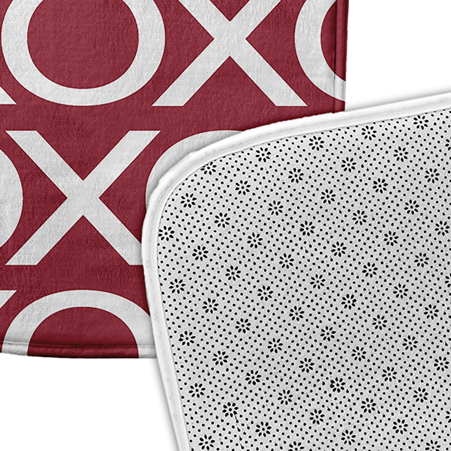 Simply Daisy Hugs and Kisses Pet Feeding Mat for Dogs and Cats