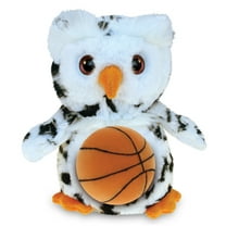 DolliBu Super Soft White Owl Stuffed Animal with Basketball Plush – Soft Huggable Owl, Adorable Playtime Plush Toy, Cute Wild Life Gift Plush Doll Animal Toy for Kids and Adults – 8.5 Inches