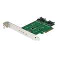 thumbnail image 4 of StarTech.com 3-port M.2 SSD (NGFF) Adapter Card - Supports 1x PCIe (NVMe) M.2 SSD, 2x SATA III M.2 SSDs - PCIe 3.0 Adapter (PEXM2SAT32N1) - Interface Adapter - M.2 - M.2 Card / SATA 6 Go/s - PCIe 3.0, 4 of 13