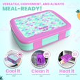 thumbnail image 3 of Fiambrera YOLAY Bento Box para niños con 5 compartimentos a prueba de fugas, 3 of 7