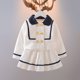 thumbnail image 2 of Vestido Para Niñas, Ropa Para Niñas Pequeñas, Conjunto De Falda De Color Sólido Para Niños Pequeños, Falda Superior De Manga Larga, Vestido De Fiesta Blanco Odeerbi  LM103-4486, 2 of 4