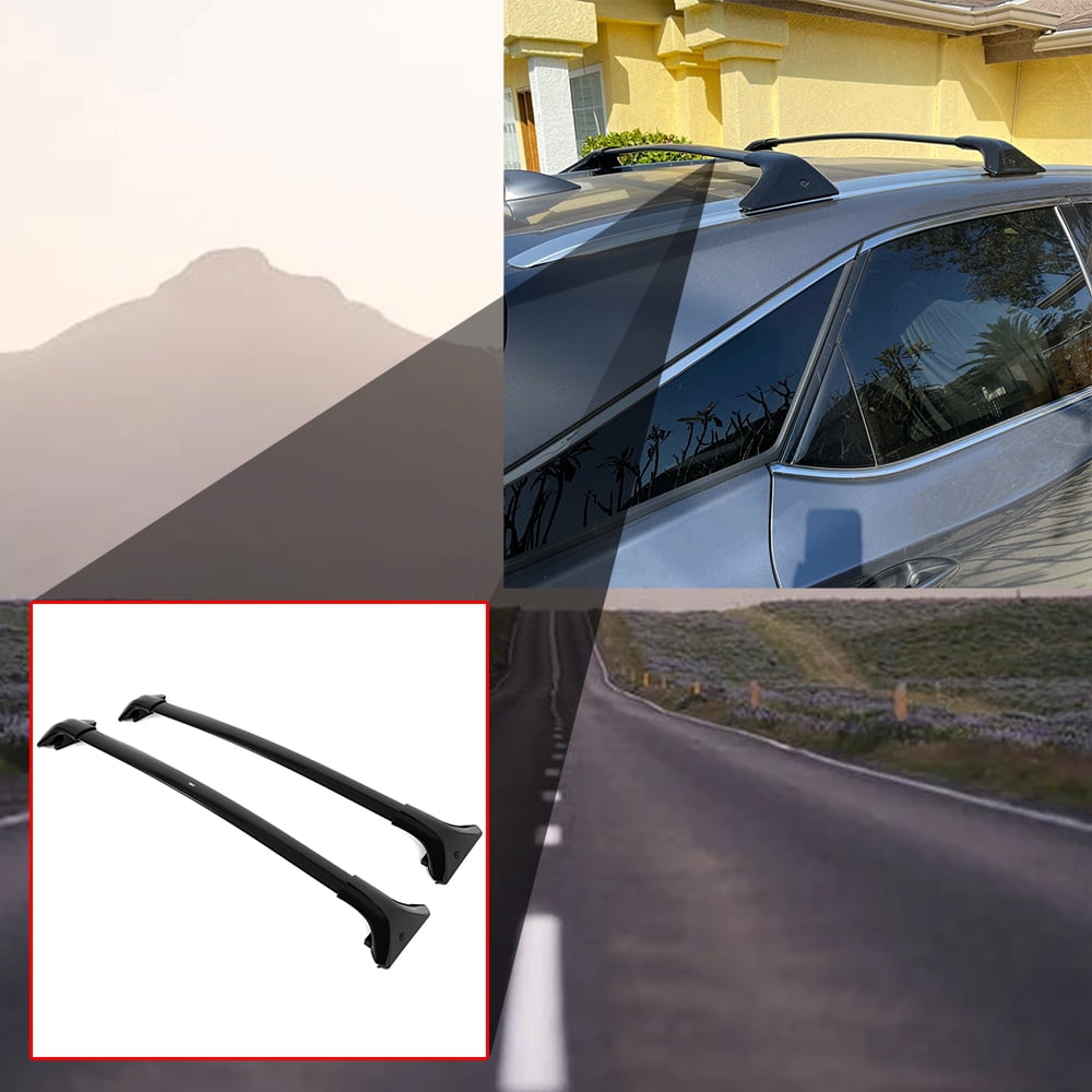 Kojem Top Roof Rack Bars Crossbars Set for Lexus 2016-2021 RX350 RX450H 2018-2021 RX350L RX450HL Models w/o Panoramic Sunroof Replaces PT278-48162
