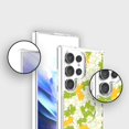 thumbnail image 2 of Samsung Galaxy S24 Ultra Clear Case - Yellow Dandelion Design, 2 of 5