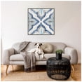 thumbnail image 5 of Amanti Art Blue Moroccan Tile Framed Canvas Wall Art Print, 5 of 8