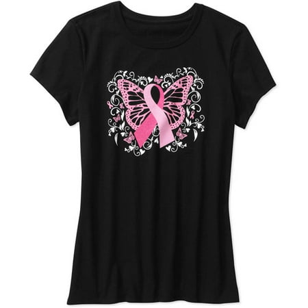 Women's Breast Cancer Awareness Short Sl