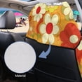 thumbnail image 6 of Xixirimido Car Seat Towel Covers Car Accessories Athletic Running Towel Post Workout Sweatproof Washable Bucket Seat Cover Non Slip for Outdoor Sport, Skull Vibrant Hippie Daisy, 2Pack, 6 of 8
