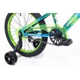 thumbnail image 6 of Genesis Glitch BMX Bike, 18" Wheels, Kids Ages 6-9 Years, Blue/Green, 6 of 11