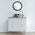 thumbnail image 4 of Miroir Encadré Toronto - Noir Lustré, 4 of 6