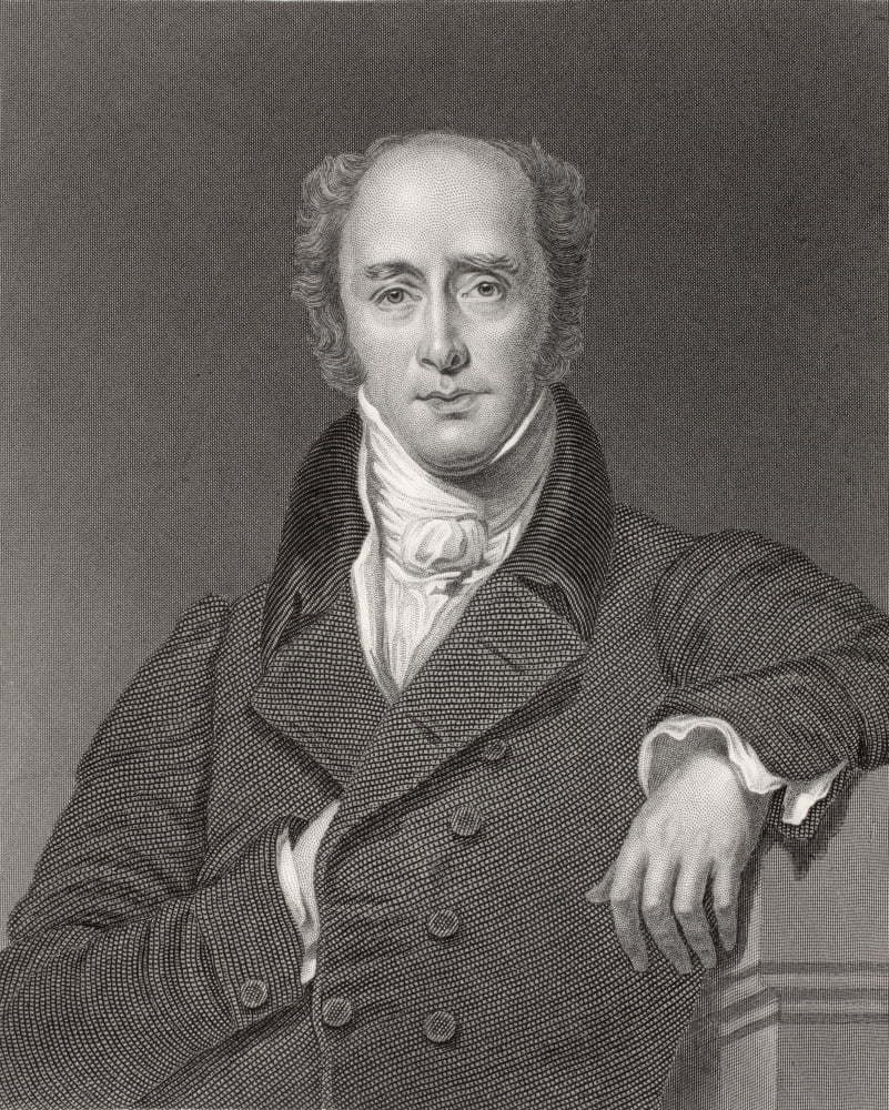 Charles Grey 2Nd Earl GreyViscount Howick 1764 To 1845 Prime Minister Of The United Kingdom Of Great Britain And Ireland From The Age We Live In A History Of The Nineteenth Century Canvas Art - Ken We