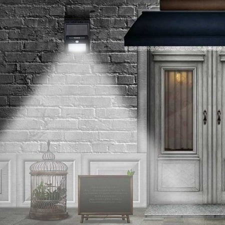 Solar Outdoor Motion Lights - 2 Pack- 20LED Solar Power PIR Motion Sensor Wall Light Outdoor Waterproof Garden