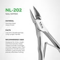 thumbnail image 2 of Professional Nail Nipper - NL-202 (Stainless Steel), 2 of 6
