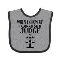 Inktastic Future Judge Law Scale Boys or Girls Baby Bib