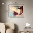 thumbnail image 4 of Crimson Tide I Shadowbox Print Abstract Decor by Art Remedy, Blonde Frame, 30 x 24, 4 of 6