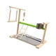thumbnail image 5 of Parque de juegos para loros Yuyangstore Soporte de juego para pájaros Gimnasio de juegos multifuncional Soporte de madera para pájaros, 5 of 8