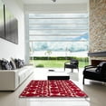 thumbnail image 7 of Ahgly Company Machine Washable Indoor Rectangle Abstract Brown Sugar Brown Area Rugs, 5' x 7', 7 of 7