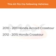 thumbnail image 2 of MAX Advanced Brakes - Rear Brake Kit For 2012-2015 Honda Crosstour| Carbon Ceramic Brake Pad and Rotor Kit| Daily Driving OE Replacement Brake Rotors, 2 of 9