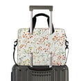 thumbnail image 2 of FORMRS 16" Laptop Bag Carrying Sleeve Case with Handle Travel Shoulder Briefcase, Small Floral Pattern, 2 of 8
