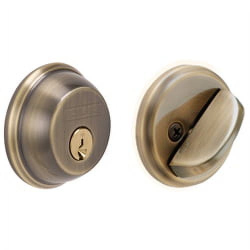 SCHLAGE Lock CO B60NV609 AB Single Cylinder Deadbolt