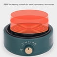 thumbnail image 3 of Portable Electric Hot Plate Dual Control Infrared Cooktop, 360 Full Plate Heating, High Strength Material, Multifunctional With Different Cookware, 3 of 8