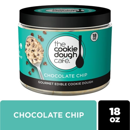 The Cookie Dough Cafe Chocolate Chip Edible Cookie Dough, 18 oz (510g) Jar